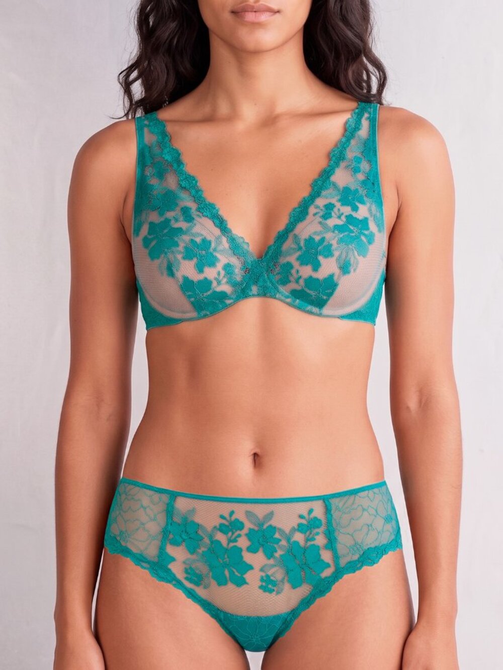 Intimissimi Giorgia Balconette Bra (36B) and Panty (M) 2-Piece Set